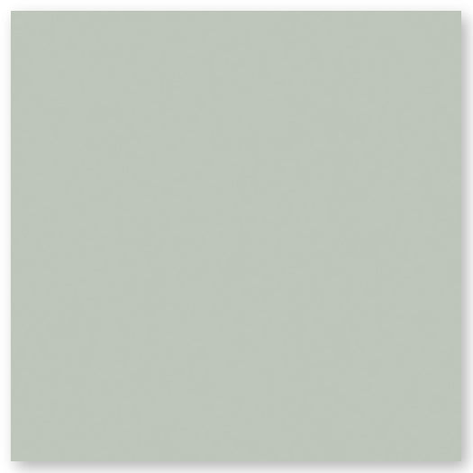A solid, light grayish-green square with a smooth, matte appearance.