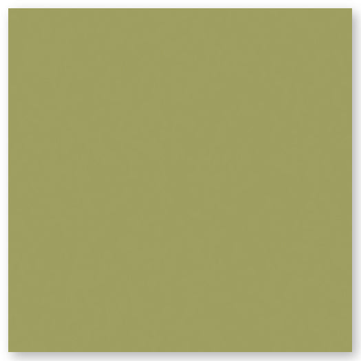 A solid square with a muted olive green color and no visible patterns or designs.
