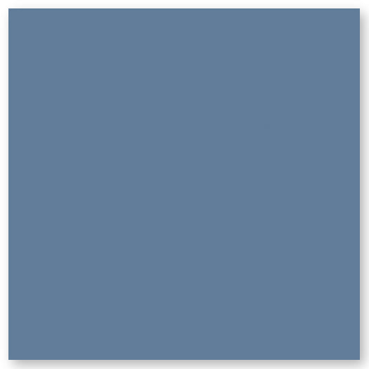 A solid square filled with a medium blue-gray color, shown against a light gray background.