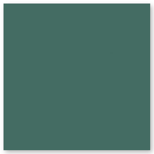 A solid square filled with a muted greenish-blue color, with a slight shadow around the edges.