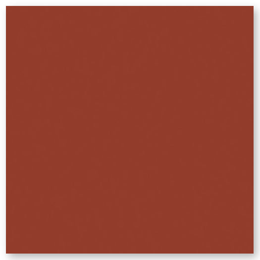 A solid square of reddish-brown color with a slight shadow along the right and bottom edges.