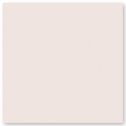A plain square tile in a soft, light beige color with a smooth, matte finish.