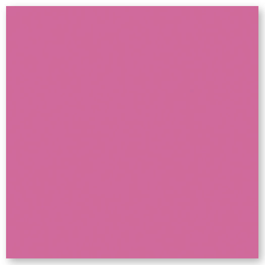 A solid square filled with a flat, medium pink color, with no visible patterns or textures.