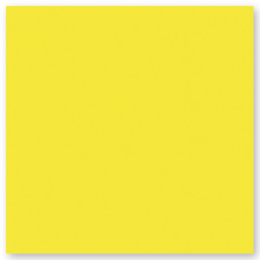 A plain yellow square with no visible patterns or designs.