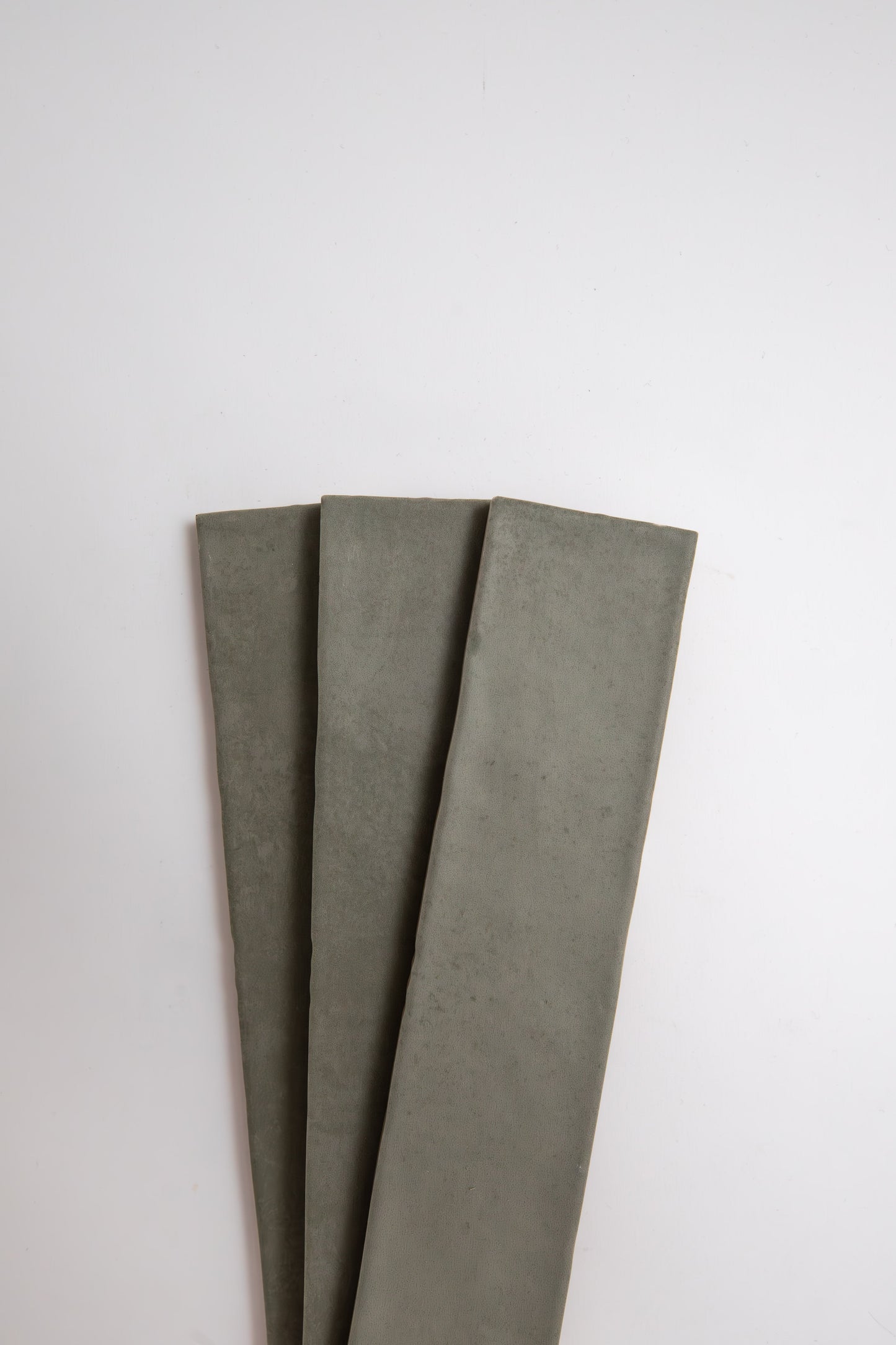 Three Skye Green sample sheets by Cottage Ivy are arranged side by side on a plain white background.