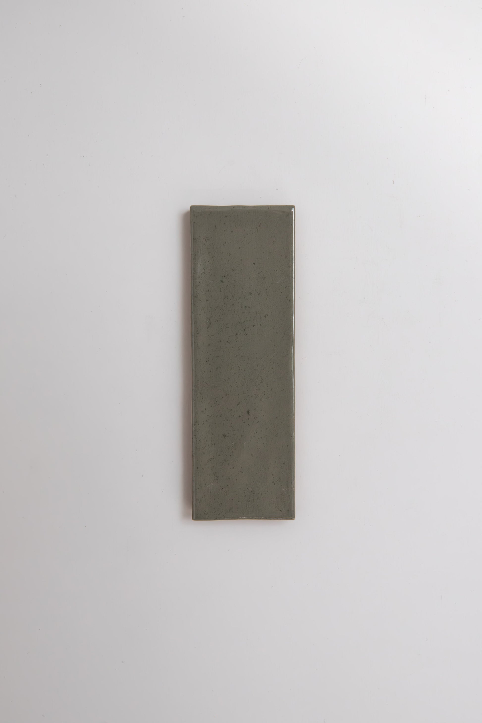 A Skye Green, Extra Sample rectangular tile by Cottage Ivy is displayed vertically against a plain white background.