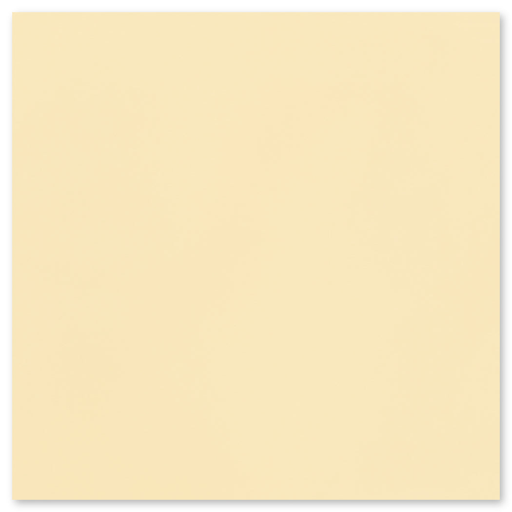 The 7704-Solid, Extra Sample by New York Cement Tile is a plain, solid light cream square with no patterns or texture.