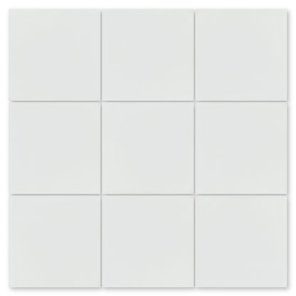 1100- Solid White 4x4
