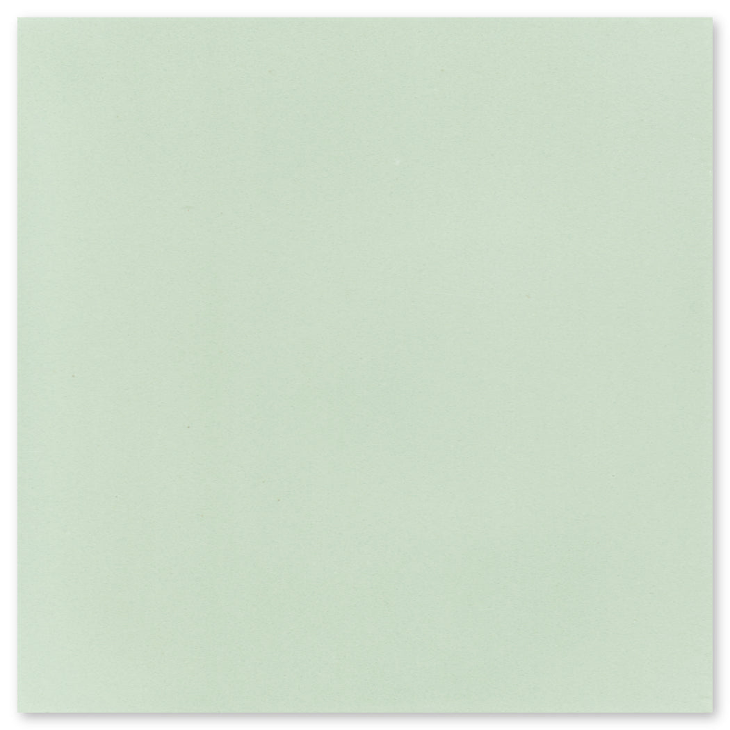 The 3300-Solid Light Green 8x8 Extra Sample from New York Cement Tile has a soft, handcrafted tile-inspired hue.