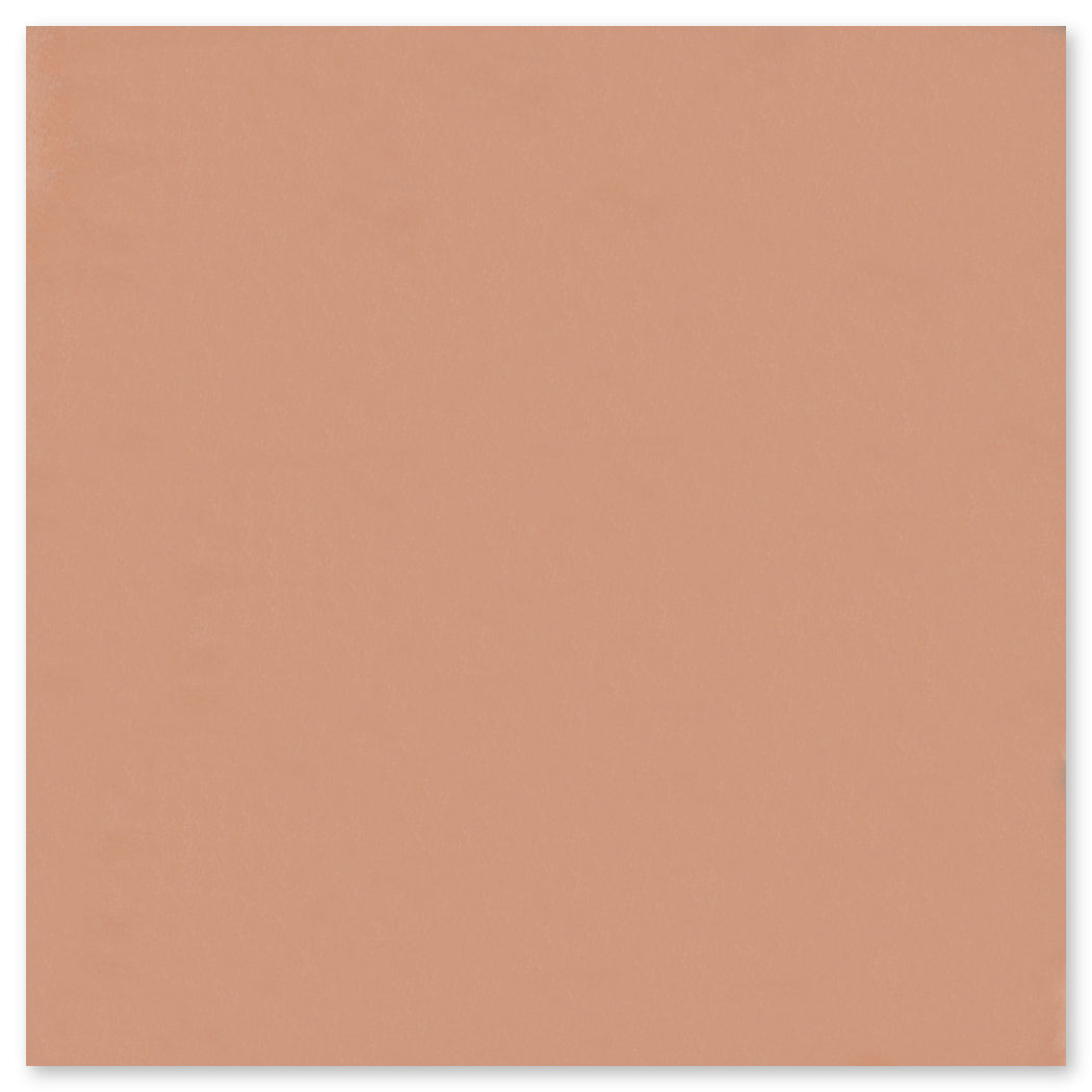 The 5515-Solid 4x4 Sample by New York Cement Tile features a smooth light brown finish inspired by handcrafted cement tiles.