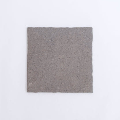 A single Toba Basilica R11 gray tile by New York Cement Tile, placed vertically on a plain white background.