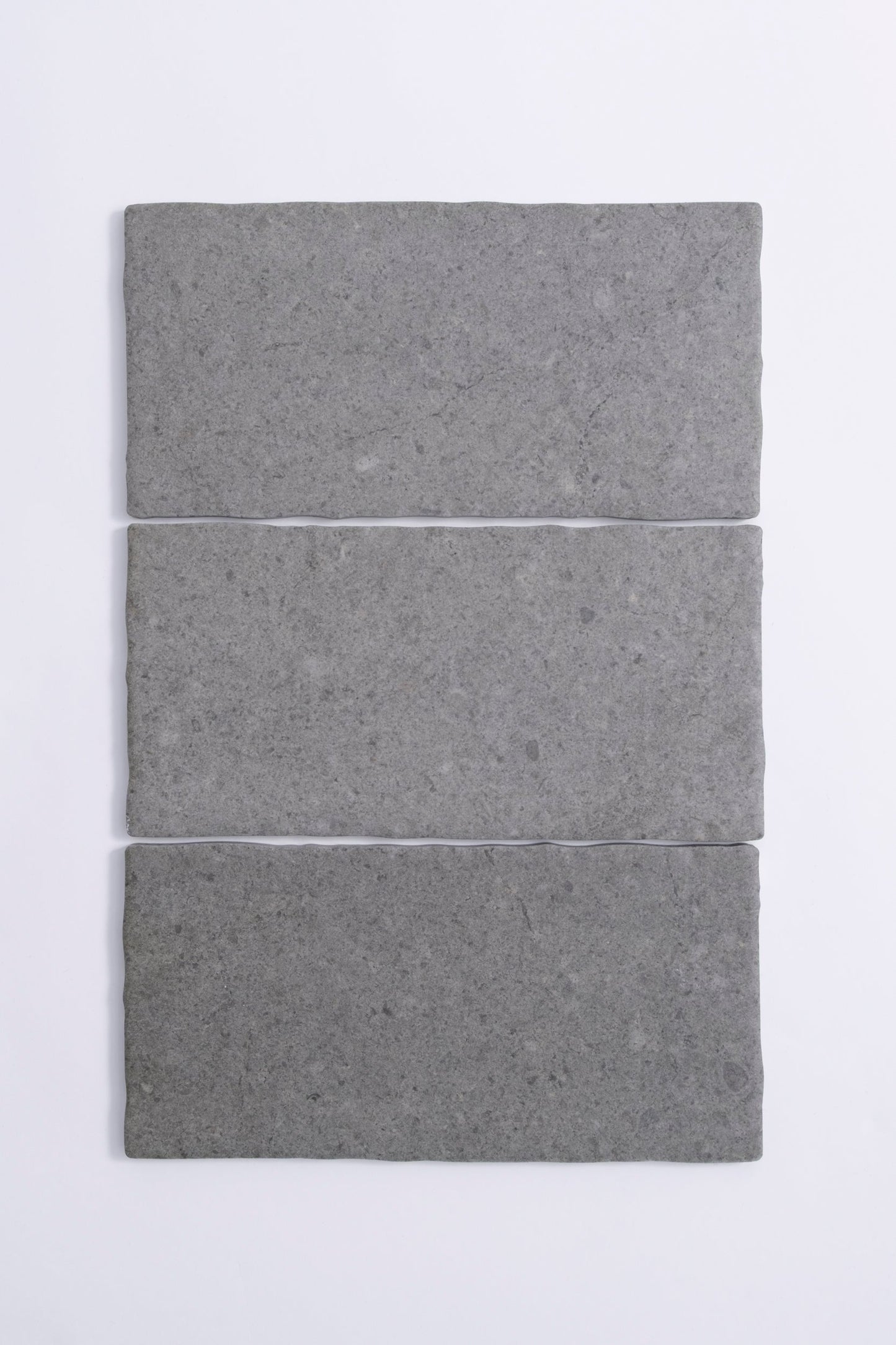 Three rectangular Toba Basilica R11 tiles by Toba, arranged vertically on a white background.