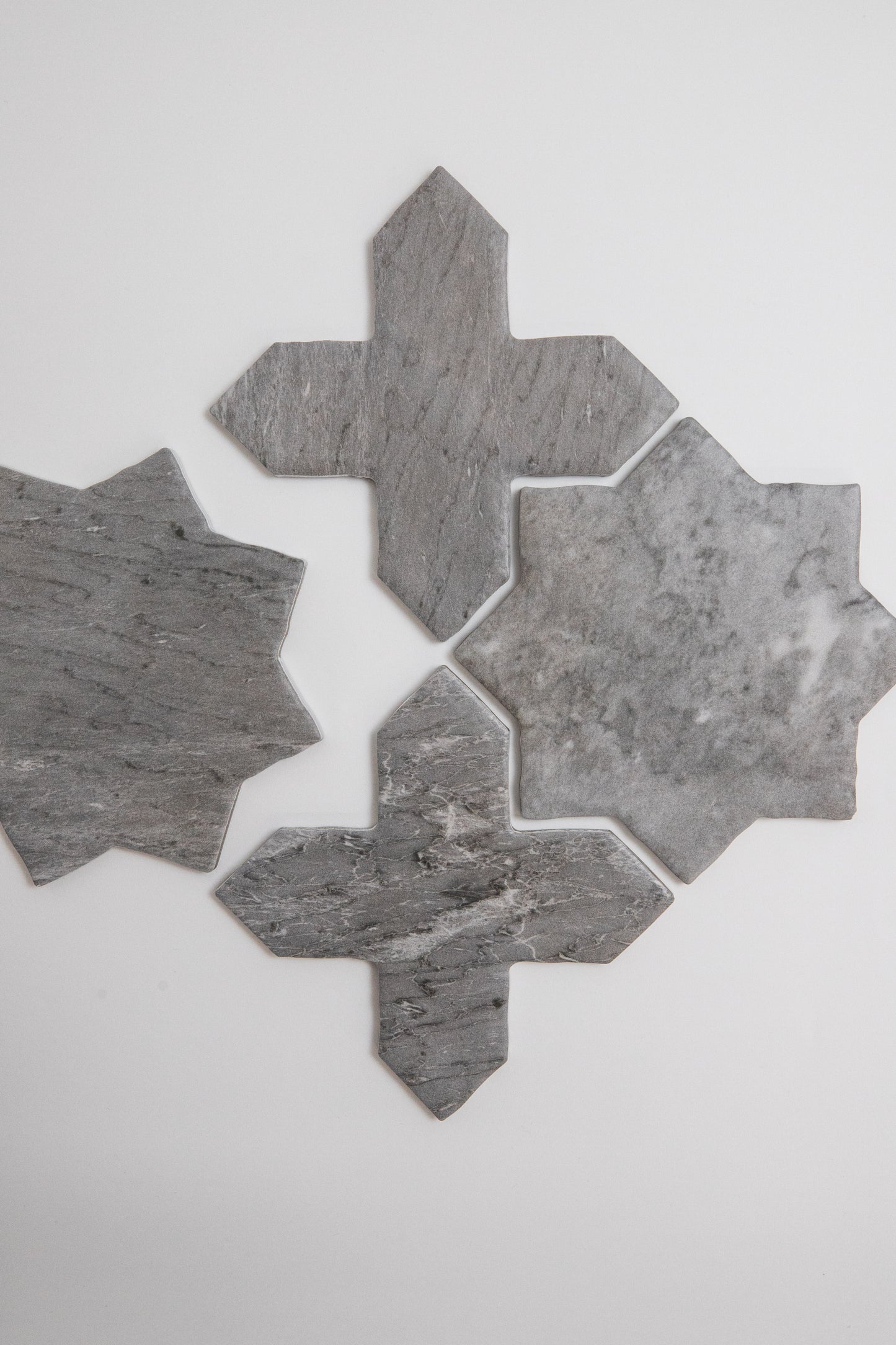 Tosca Bardiglio Cross-Star tile