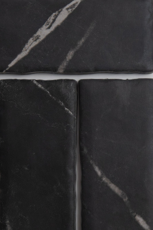 Tosca Black Marble 2x10 tile