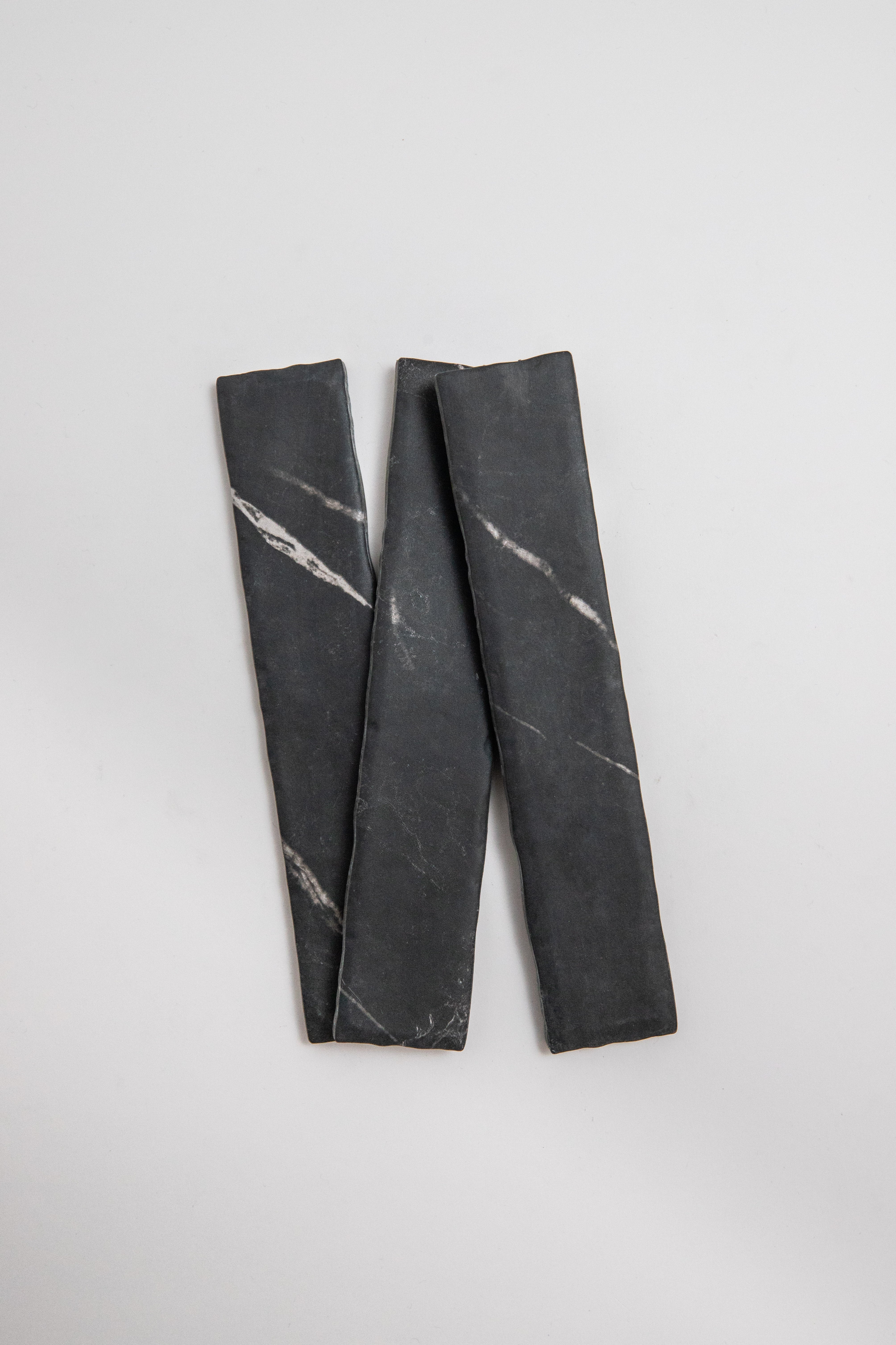 Tosca Black Marble 2x10 tile