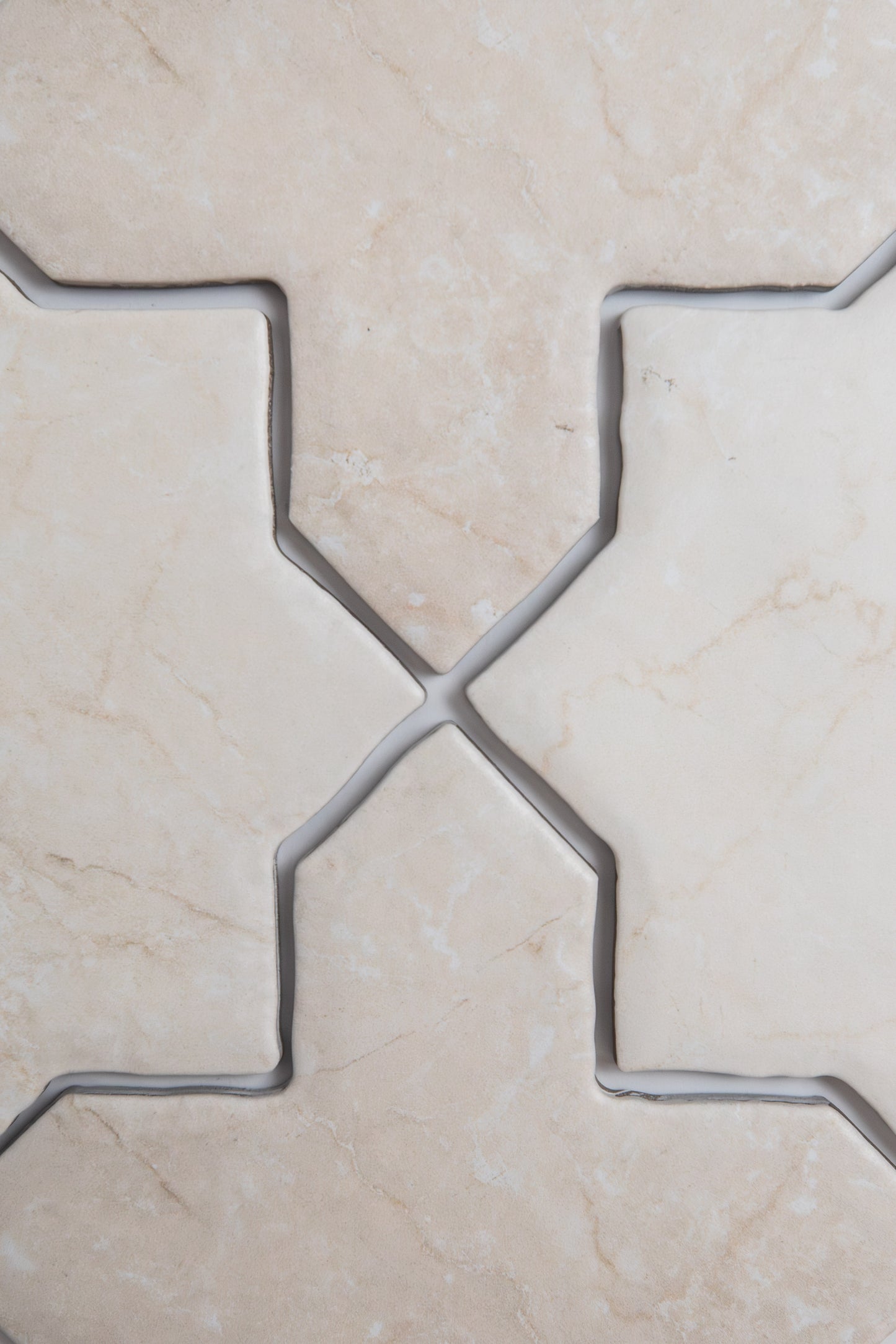Tosca Botticino Cross-Star tile