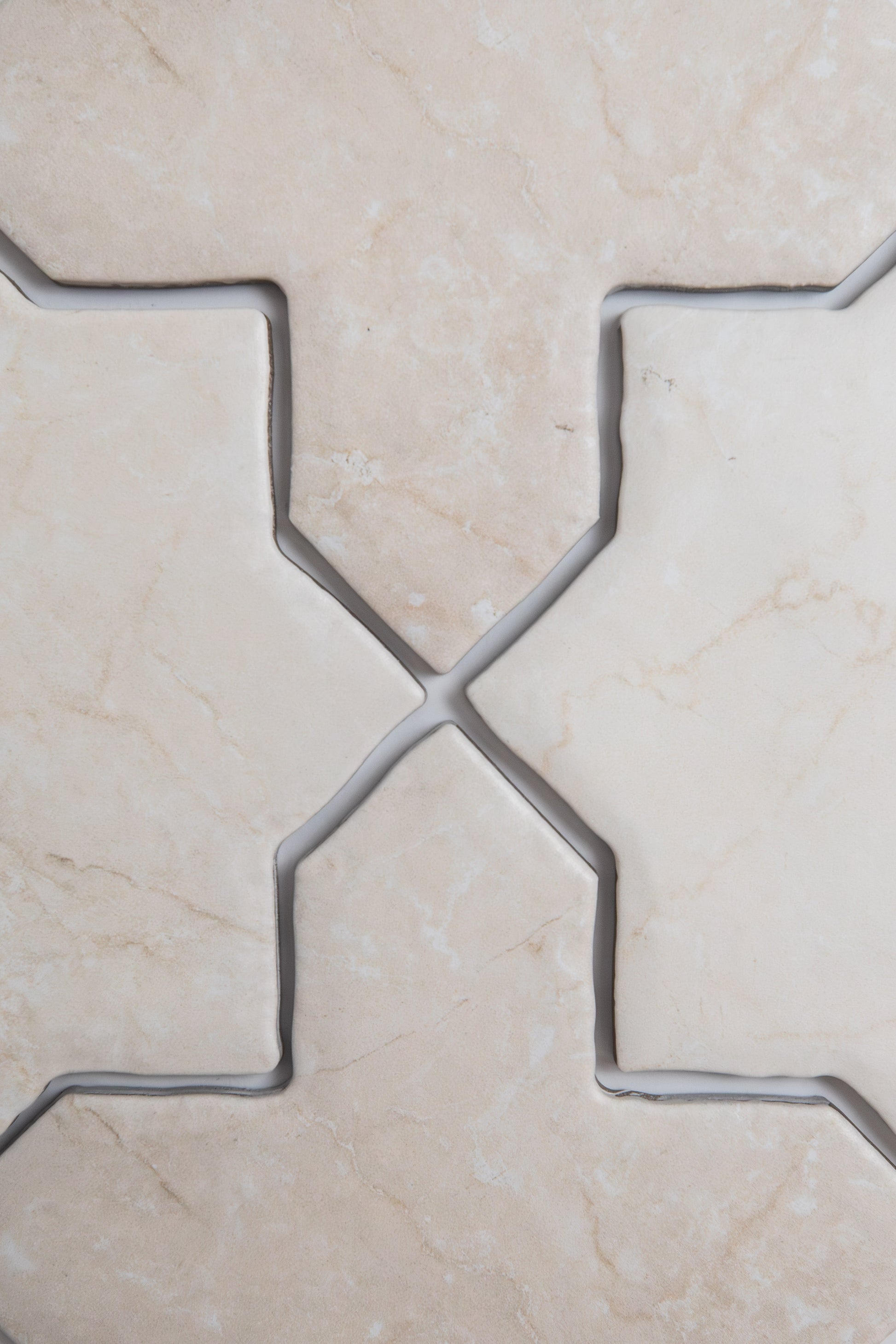 Tosca Botticino Cross-Star tile