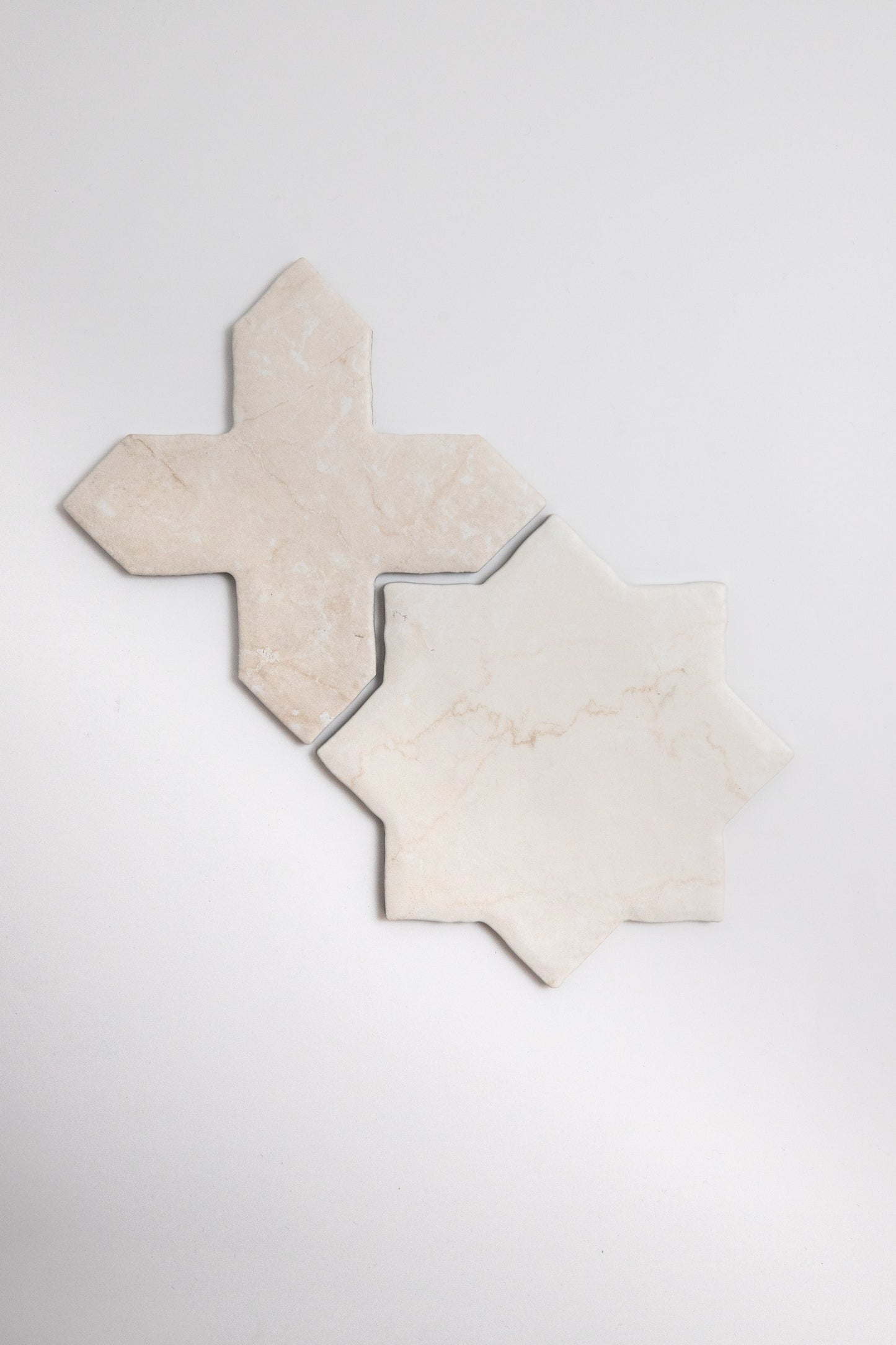 Tosca Botticino Cross-Star tile