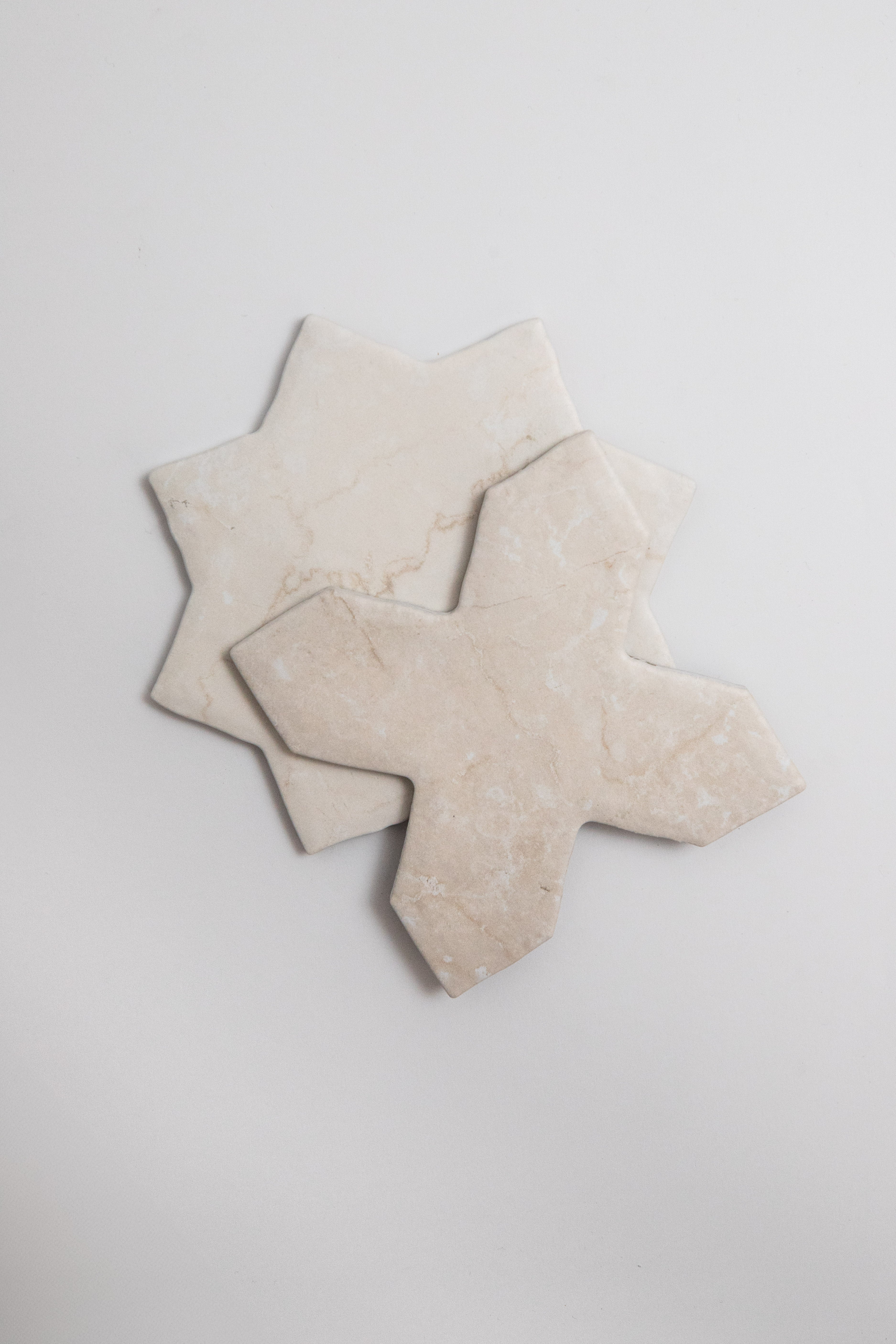 Tosca Botticino Cross-Star tile