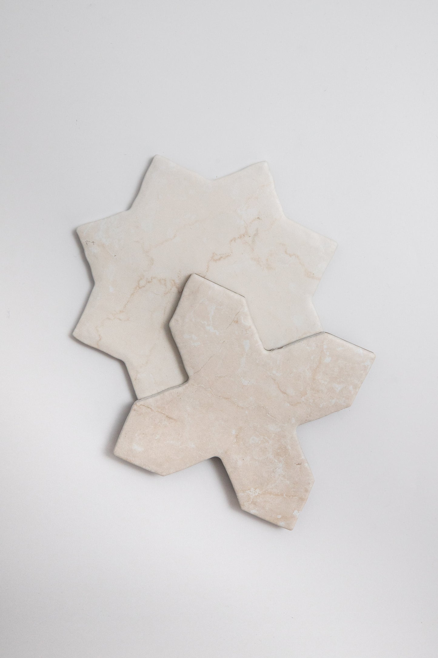 Tosca Botticino Cross-Star tile