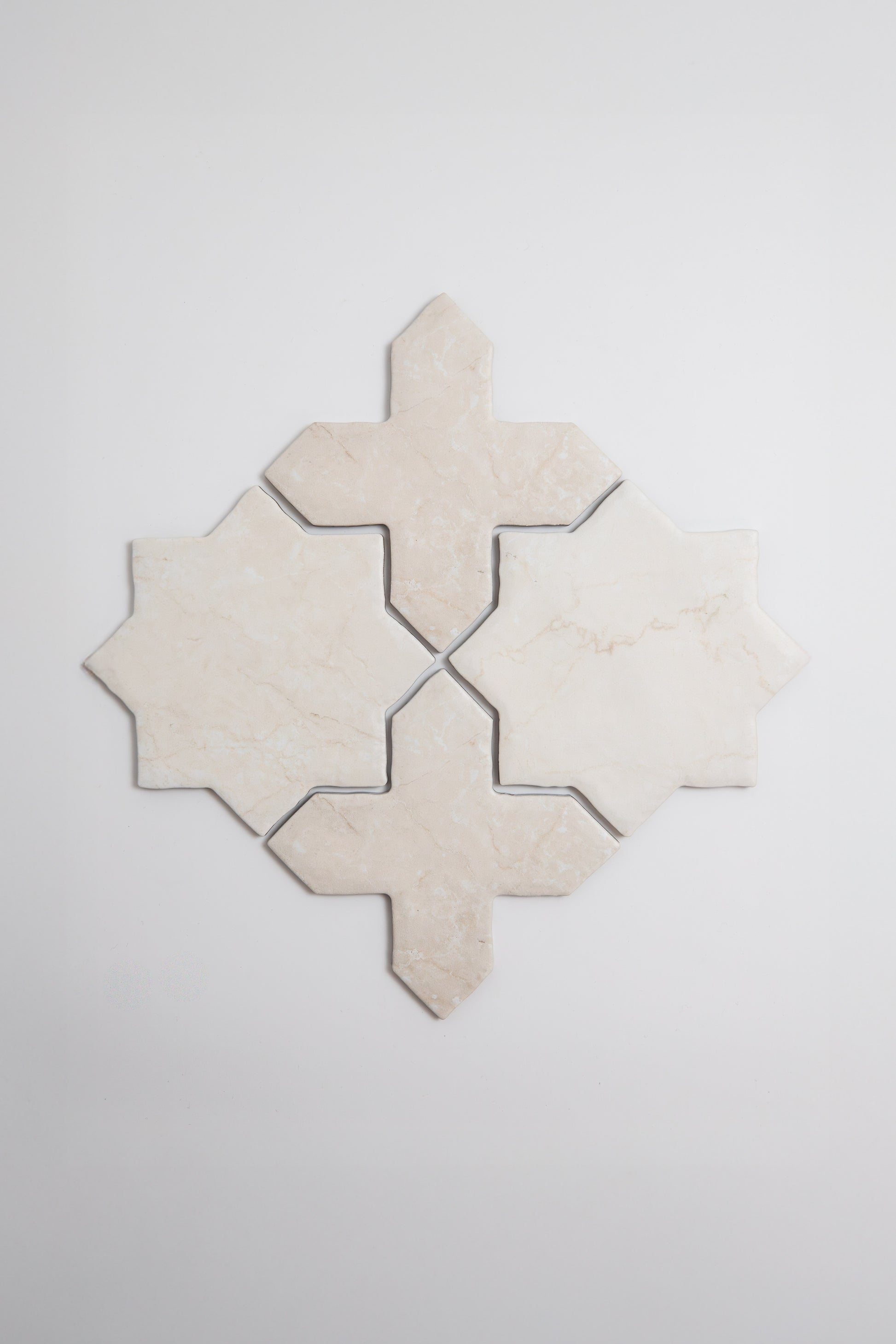 Tosca Botticino Cross-Star tile