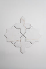 Tosca Calacatta Soft Cross-Star tile