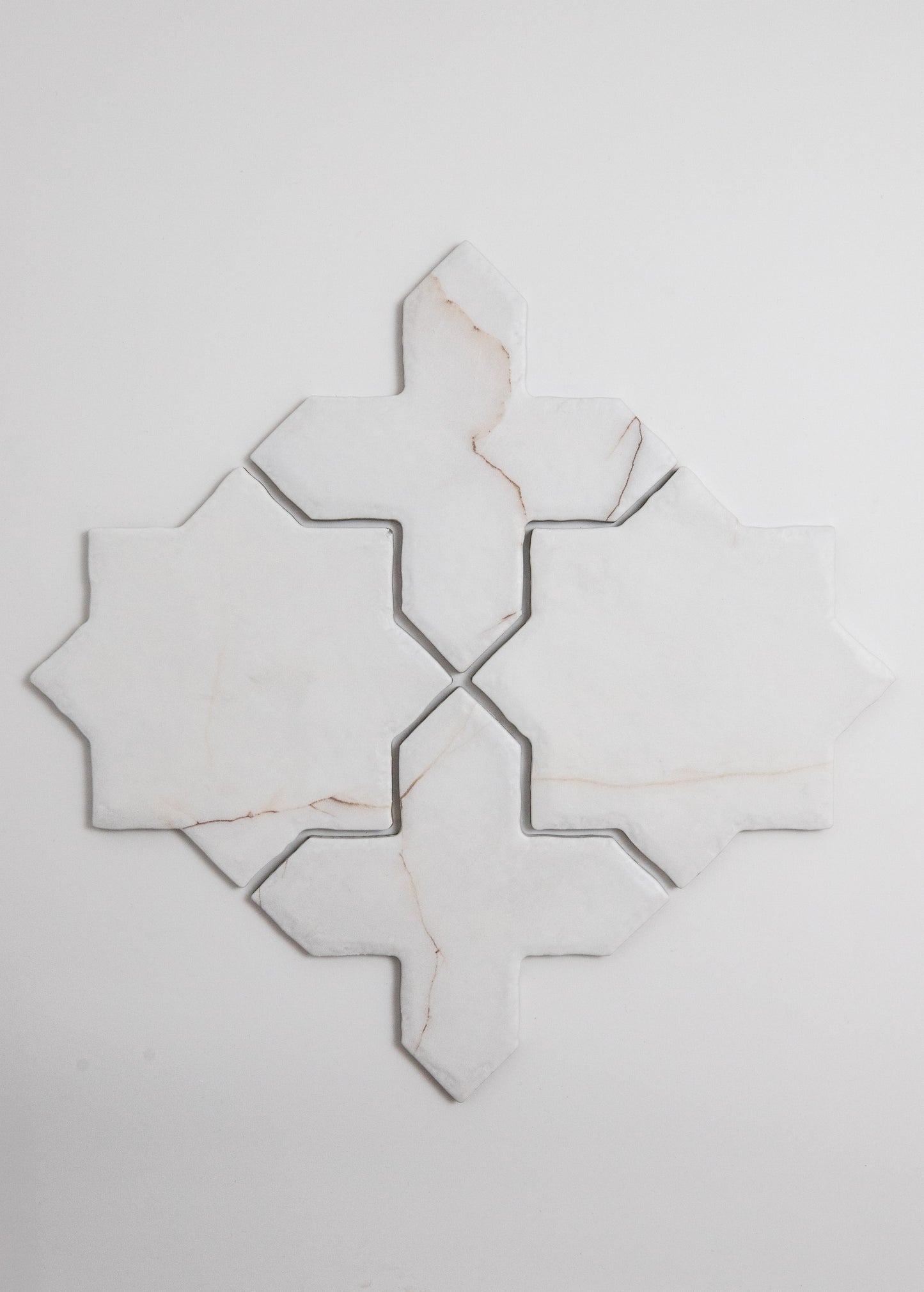 Tosca Calacatta Soft Cross-Star tile