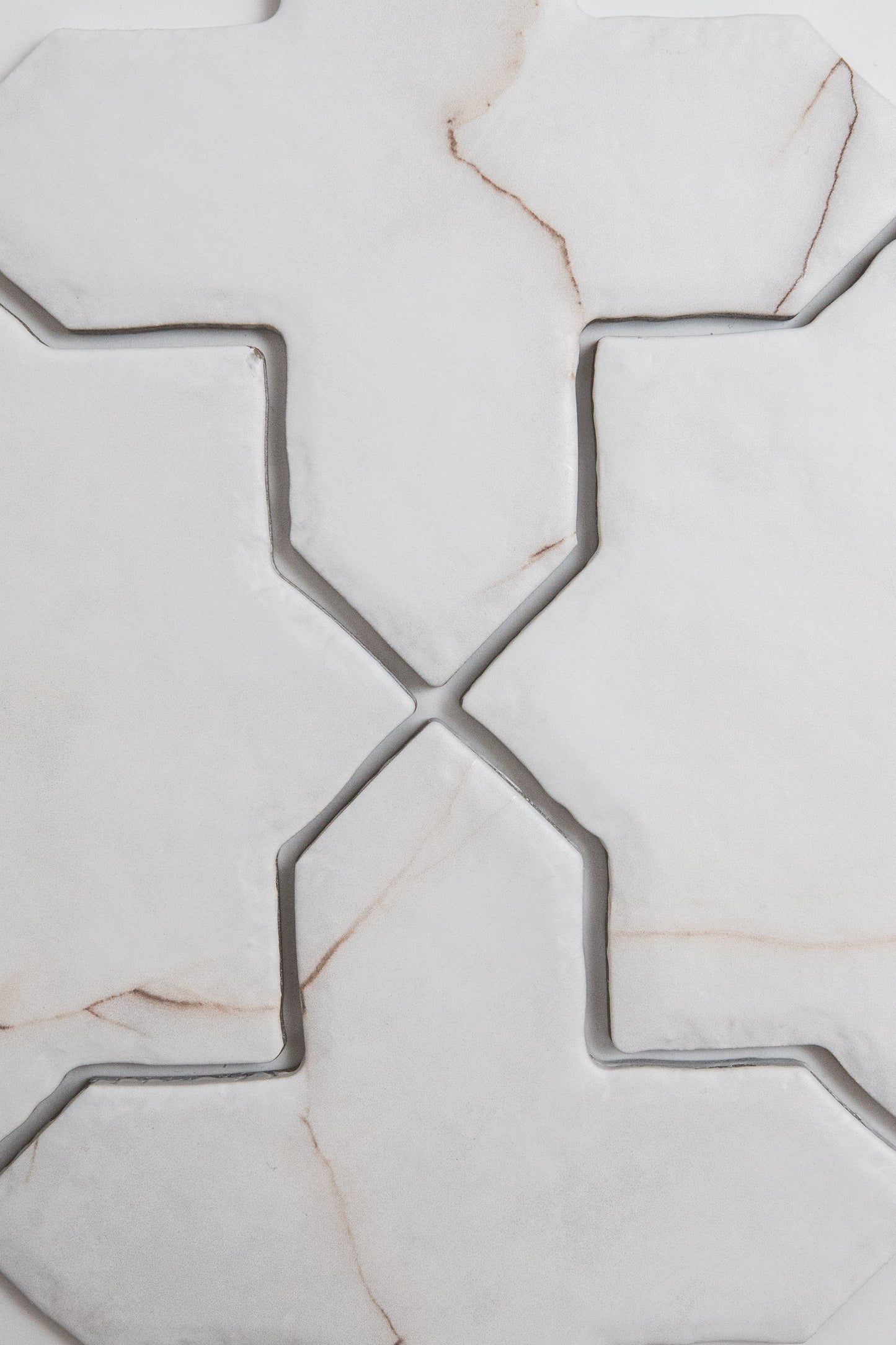 Tosca Calacatta Soft Cross-Star tile