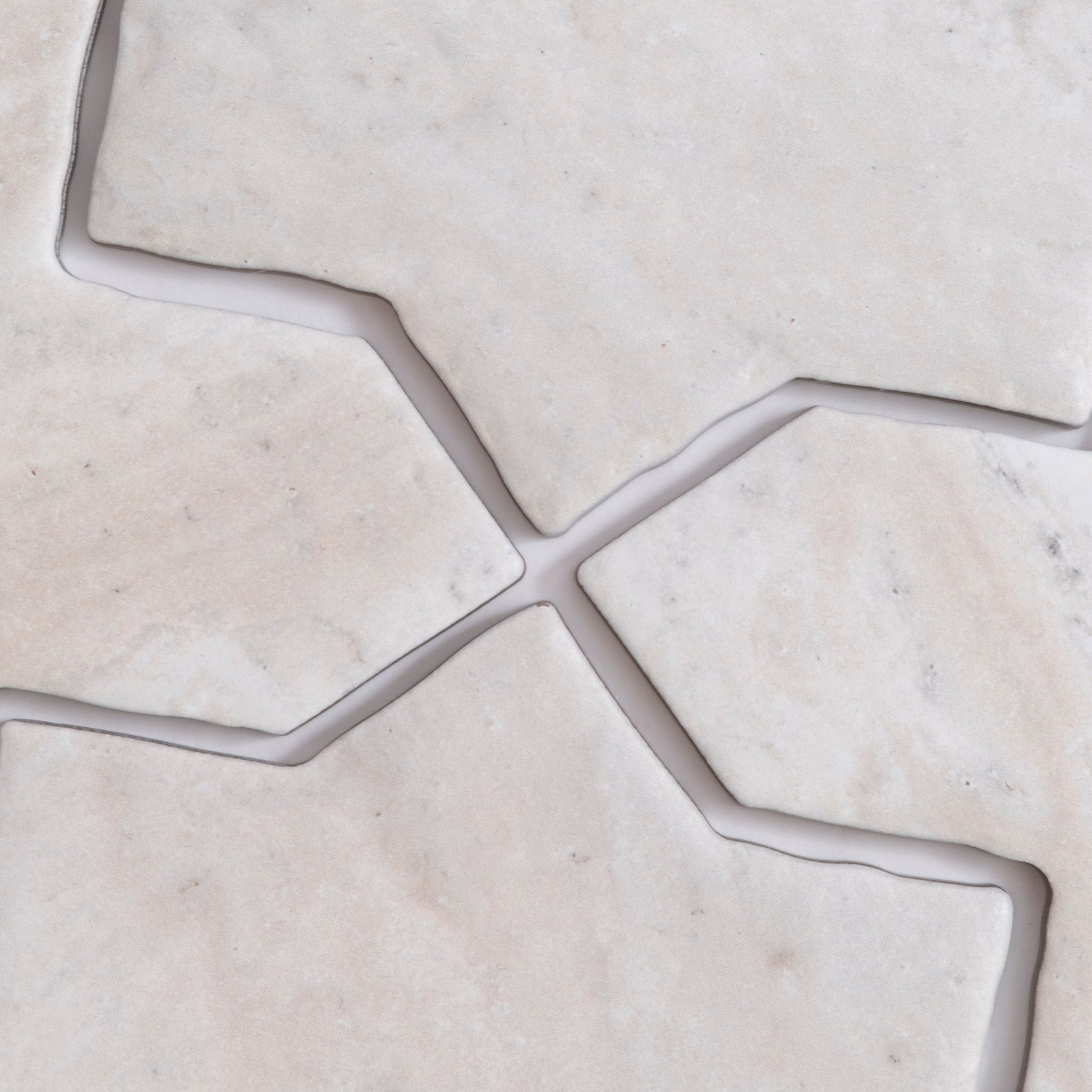 Tosca Travertine Cross-Star tile