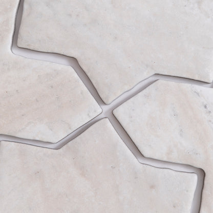 Tosca Travertine Cross-Star tile