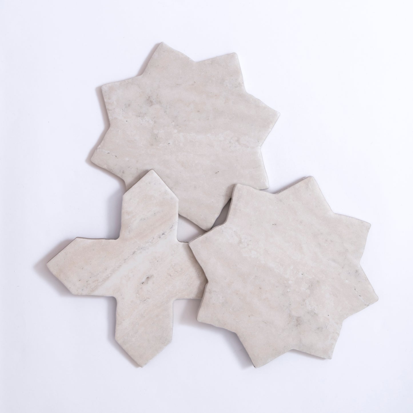 Tosca Travertine Cross-Star tile