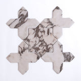 Tosca Viola Cross-Star tile