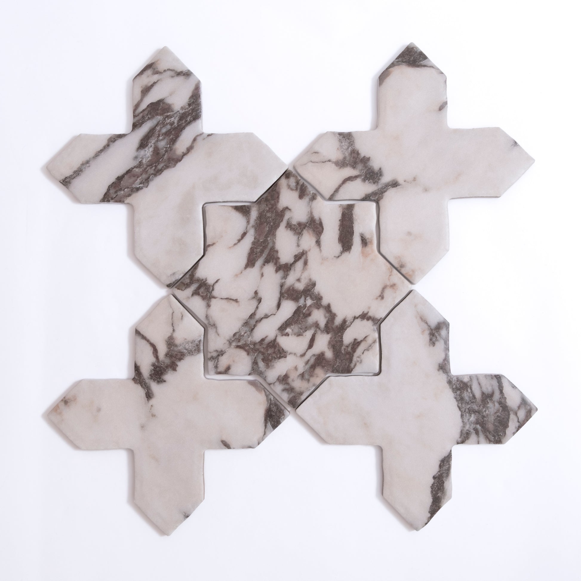 Tosca Viola Cross-Star tile