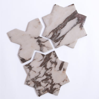 Tosca Viola Cross-Star tile