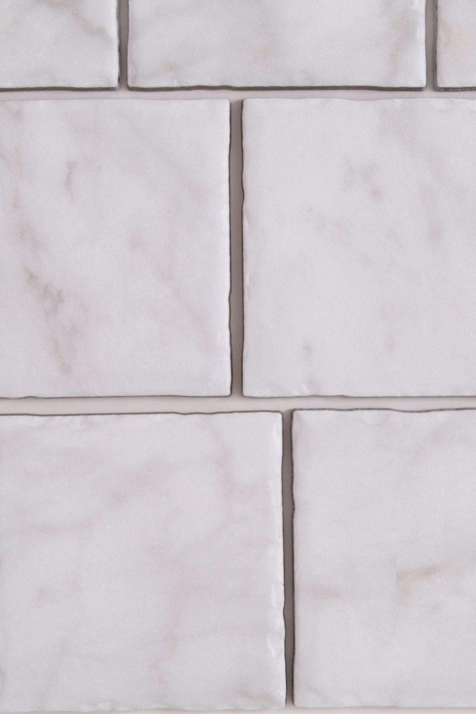Tosca White Carrara 4x4 tile